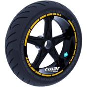 Resim Moto GP Stili Yaldızlı Gold Jant Şeridi Sticker Çınar Extreme 