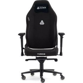 Resim Titanseat Throne Black Kumaş Oyuncu Koltuğu 