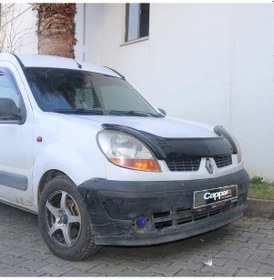 Resim Cappafe Renault Kangoo Ön Kaput Koruyucu Rüzgarlığı 4 Mm Akrilik 