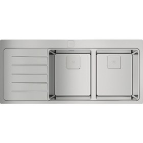 Resim Teka Zenit Rs15 2B 1D Auto Ankastre Pureline Paslanmaz Çelik Eviye - 115160005 