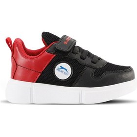 Resim Slazenger KAVITHA KTN Çocuk Cırt Cırtlı Siyah - Kırmızı Sneaker 