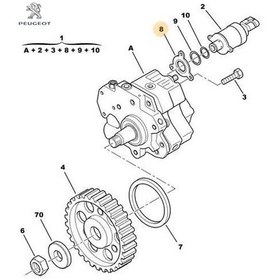 Resim Mazot Regulatör Contasi Peugeot Peugeot 1933.52 