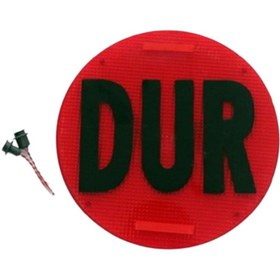 Resim Genel Markalar Dur Levhası Ledli - Dur Levhası Işıklı - Araba Dur Levhası Ledli - Servis Araçlarına Uygun Dur Levha 