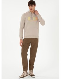 Resim U.s. Polo Assn. Erkek Haki Pantolon Kanvas-chino 50297758-vr027 Haki 
