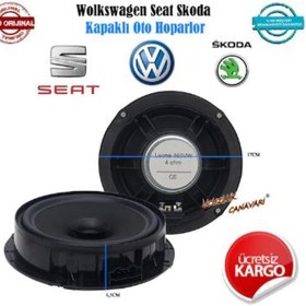 Resim Ayt Volkswagen Seat Skoda 16cm Orjınal Yuvalı Hoparlör 16cm 1 Ade 