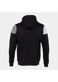 Resim Siyah - Gri - Beyaz Joma Erkek Futbol Eşofman Üstü Crew V Zip-up Hoodie 103087.111 Siyah 