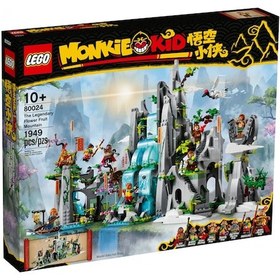Resim LEGO Monkie Kid 80024 Efsanevi Çiçek Meyve Dağı 1949 Parça 