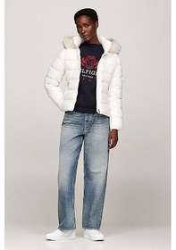 Resim Tommy Hilfiger Kadın Mont Beyaz 
