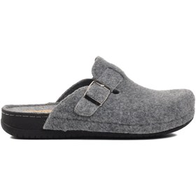 Resim AYAKMOD K-12113 Gri Anatomik Erkek Ev Terlik 