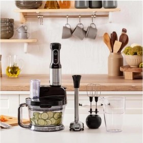 Resim Allians 2000W Çok Fonksiyonlu Mutfak Robotu Siyah, Pratik ve Güçlü Işlemler 