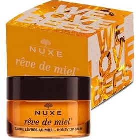 Resim Nuxe Reve De Miel Honey Baume Levres We Love Bees Dudak Bakım Kremi 15 G 