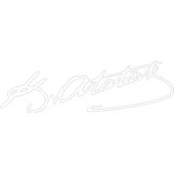 Resim Atatürk Imza Sticker 20CM Beyaz Renk 2 Adet 