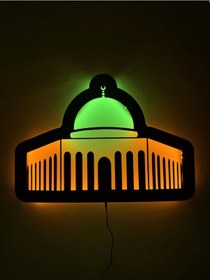 Resim Mescid-i Aksa Led Işıklı Tablo 