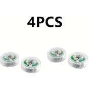 Resim Topnotch 4 Parça Rgb Led Mini Çok Amaçlı Araç Kapısı Dekoratif Işık Kolay Montaj Aksesuar 