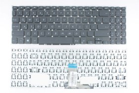 Resim Asus ile Uyumlu X515JA-BR070A9 Uyumlu Laptop Klavye Siyah 