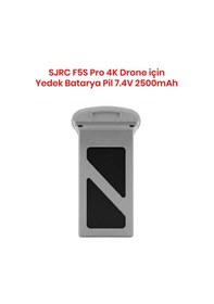 Resim Sjrc F5s Pro 4k Drone İçin Yedek Batarya Pil 7.4v 2500mah 