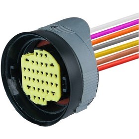 Resim Kapı Soketi Erkek 34 Pin Kablolu 