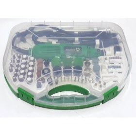 Resim Portek Mini Kalıpçı Taşlama Seti 300 Parça 180W, Taşınabilir Profesyonel Set 