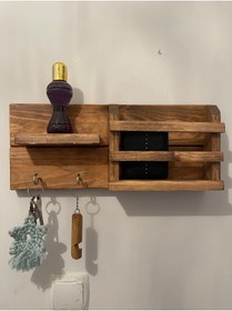 Resim BİGWOODWORKERS Dekoratif Ahşap Anahtarlık 