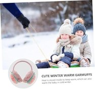 Resim VALICLUD 1 Bilgisayar çocuk kulaklıkları çocuklar noel kulak aşınması ayarlanabilir kulaklıklar çorap doldurucuları için hediyeler Noel sto kış kulaklık çocuklar sıcak kulaklık sıcak tutmak 