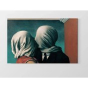 Resim Deniz Çerçeve Aşıklar Tablosu-Çerçevesiz - 45 x 30 cm 