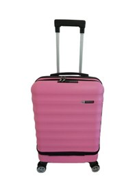 Resim Vegmann Wave Laptop Bölmeli Pembe Kabin Boy Valiz Pembe 