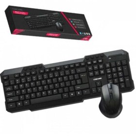 Resim starnewstore Tsrmx Kablosuz Klavye Mouse Set Concord C-60 Star Collection 997516 