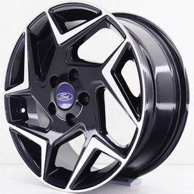 Resim R1 Wheels 16 inç 5*108 ET35 Siyah Jant Takımı (J-570) 