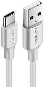 Resim Ugreen USB to USB C Hızlı Şarj Kablosu Beyaz 2 Metre 