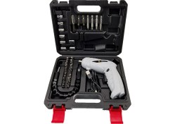 Resim Zuomee 36V Kablosuz Şarj Edilebilir Tornavida, Ayarlanabilir Sap, LED Işıklı Uç Seti (Yurt Dışından) 