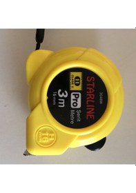 Resim Starline 3 Metre 16 Mm Çelik Şerit Metre 