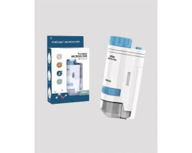 Resim LED Aydınlatmalı 80-200 Kat Büyütmeli Cep Mikroskop Nemere 