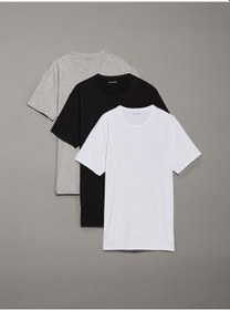 Resim Calvin Klein Calvın Kleın Erkek 3 Lü Atlet Nb4185-mp1 Çok Renkli 