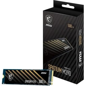Resim MSI Spatium M390 500GB 3300-2300MB NVMe M.2 SSD 