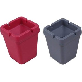 Resim Royaleks Kullan At Kokusuz Kare Ikili Set Küllük Ev/ofis/araç 10x8x8 Cm 