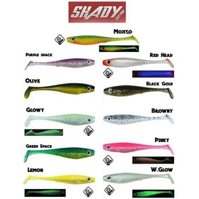 Resim Fujin Shady 10Cm Silikon Balık (473322113) 