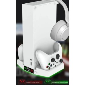 Resim Xbox Series S Fanlı Şarj Standı Xbox Dikey Stand 