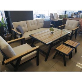 Resim Lilyum 7'li Oturma Grubu Akçaağaç 