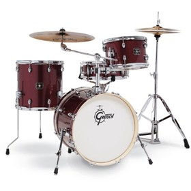 Resim Gretsch Energy Street 18" Akustik Davul (Ruby Sparkle) 