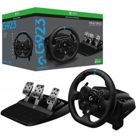 Resim LOGİTECH G923 TRUEFORCE GAMİNG DİREKSİYON SETİ ( XBOX/PC ) 