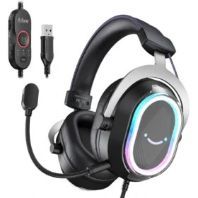 Resim Fifine Ampligame H13 Mikrofonlu 7.1 RGB Oyuncu Kulaklığı 