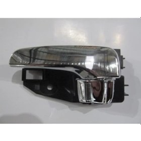 Resim Mıtsubıshı Outlander- 04/07 Ön Kapı İç Açma Kolu Sol Nikelajlı Hushan 