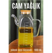Resim mrpurple Yağ Sirke Şişesi Yağlık Borosilikat Cam 1000 ML - PRP5796-4378 