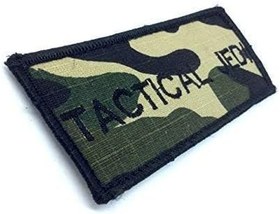 Resim Patch Nation Tactical Jedi Multicam işlemeli Airsoft Cırt-lekeleri 