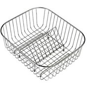 Resim Teka Paslanmaz Tel Sepet Bulaşıklık Eviye Aksesuarı 