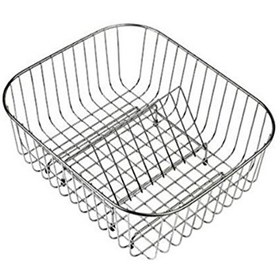 Resim Teka Paslanmaz Tel Sepet Bulaşıklık Eviye Aksesuarı 