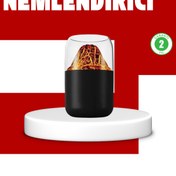 Resim AyrStore Volkanik Tasarımlı Led Işıklı Ultrasonik Nemlendirici 