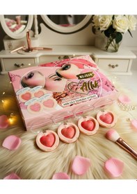 Resim 4'lü Kalp Allık Blush Seti 