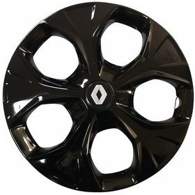 Resim Renault Talisman Uyumlu 15 Inç Piano Black Siyah Jant Kapağı 4 Adet 