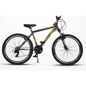 Resim Sarissa Moon 26" Jant Mtb Ön Amortisörlü Shimano 21 Vites V Fren Wake Gidon Dağ Bisikleti Siyah Sarı 